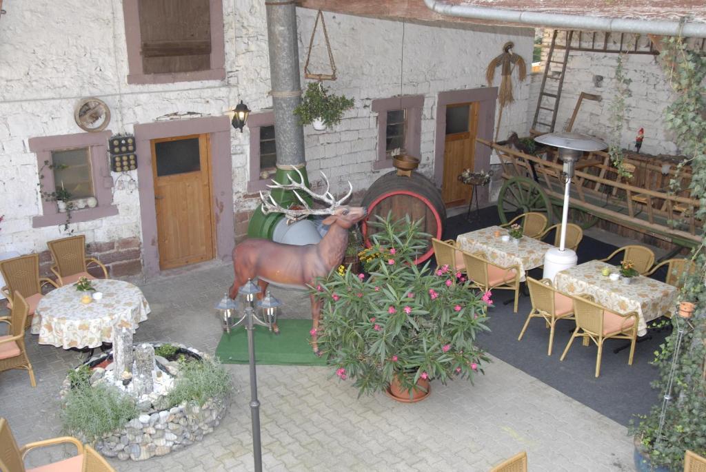 Gasthaus Zum Hirschen Ringsheim Exteriör bild